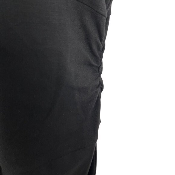 Diane Von Furstenberg Thane Dress Wool Blend Black NWT‎ Women's Size 10 - Picture 4 of 11